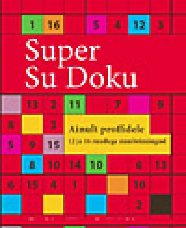 12 ruuduga Su Doku – raamatu kaanepilt