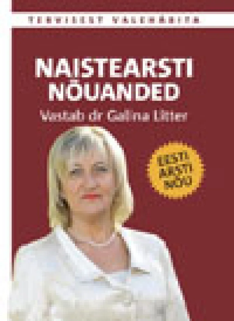 Naistearsti nõuanded – Galina Litter, raamatu kaanepilt