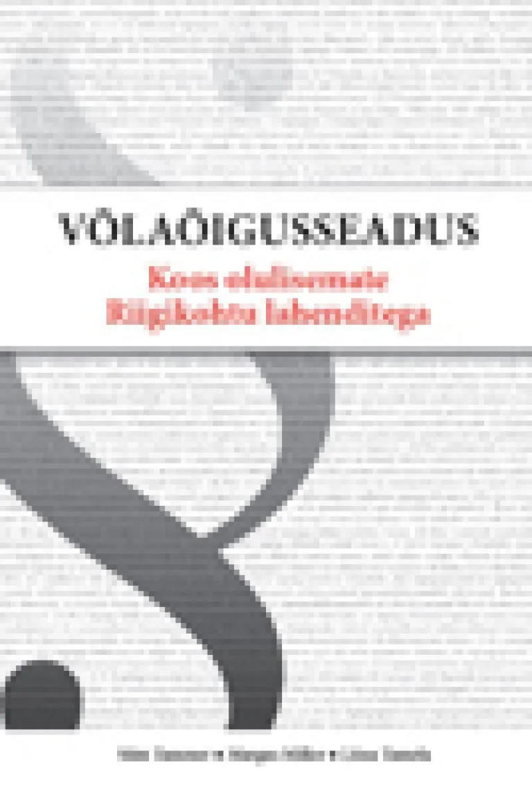 Võlaõigusseadus. Koos olulisemate Riigikohtu lahenditega – Liina Tamela, raamatu kaanepilt