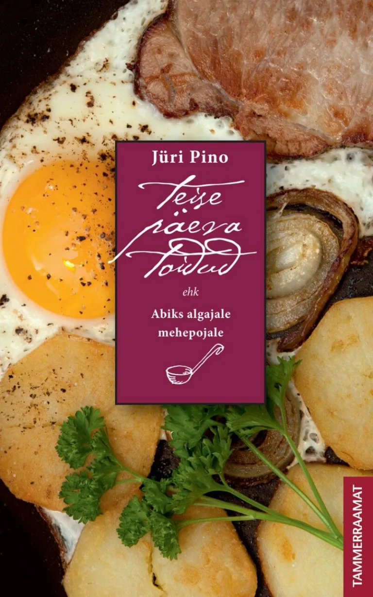 Teise päeva toidud – Jüri Pino, raamatu kaanepilt
