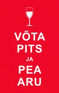 Võta pits ja pea aru – raamatu kaanepilt