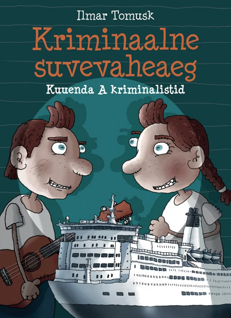 Kriminaalne suvevaheaeg – Ilmar Tomusk, raamatu kaanepilt