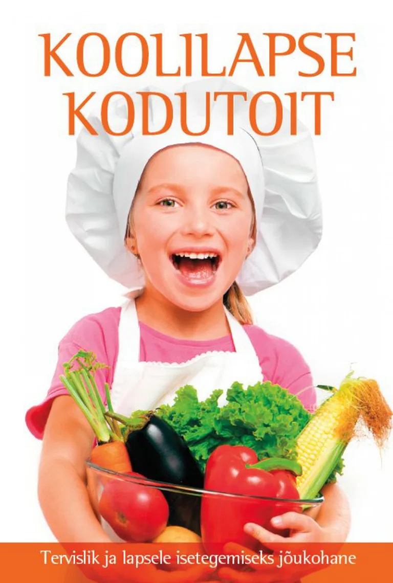 Koolilapse kodutoit – Hanne Sõber, raamatu kaanepilt
