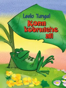 Konn kobrulehe all – Leelo Tungal, raamatu kaanepilt