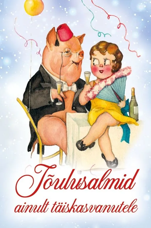 Jõulusalmid ainult täiskasvanutele – Allan Espenberg, raamatu kaanepilt