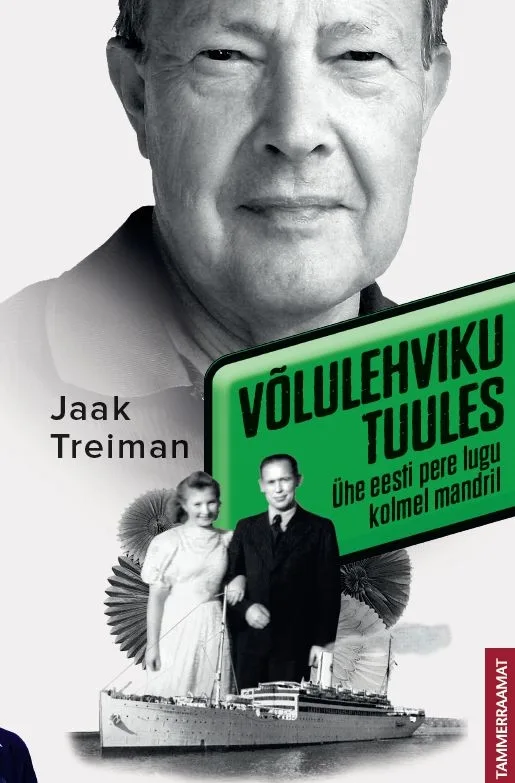 Võlulehviku tuules – Jaak Treiman, raamatu kaanepilt