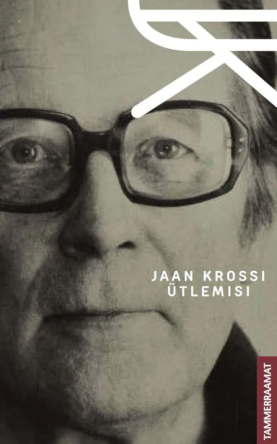 Jaan Krossi ütlemisi – Mall Jõgi, raamatu kaanepilt