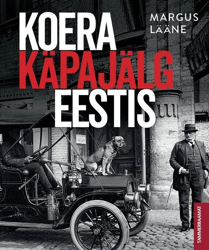 Koera käpajälg Eestis – Margus Lääne, raamatu kaanepilt