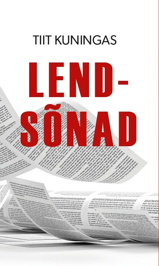 Lendsõnad – Tiit Kuningas, raamatu kaanepilt