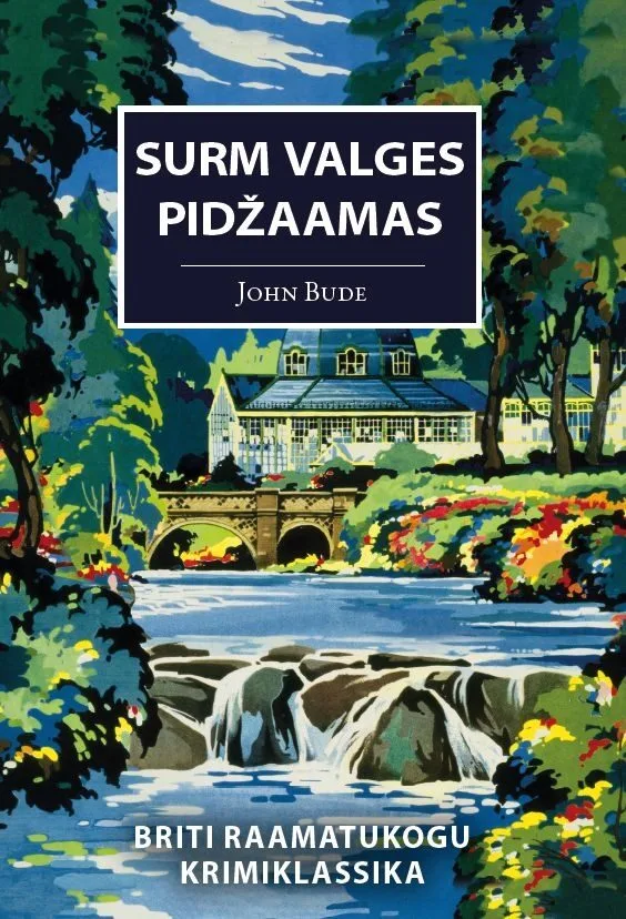 Surm valges pidžaamas – John Bude, raamatu kaanepilt