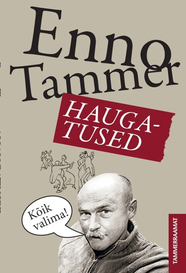 Haugatused – Enno Tammer, raamatu kaanepilt