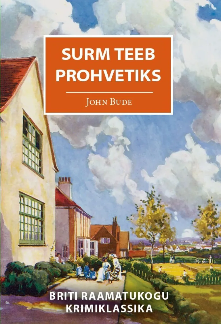 Surm teeb prohvetiks – John Bude, raamatu kaanepilt