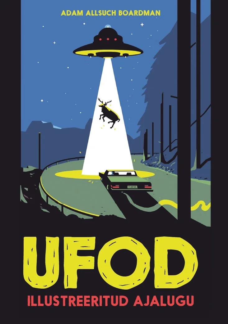 UFOD – Adam Allsuch Boardman, raamatu kaanepilt