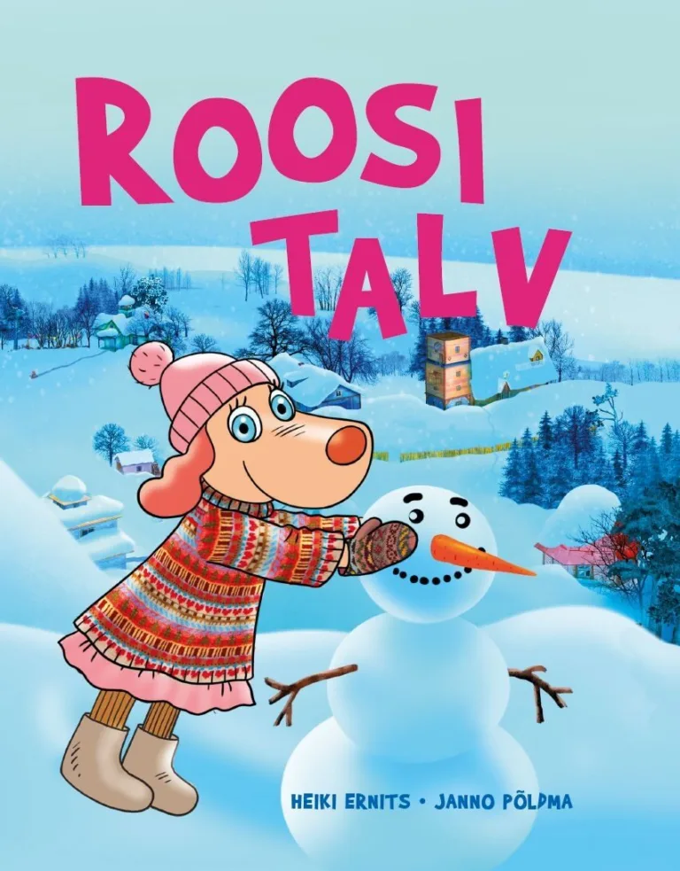 Roosi talv – Janno Põldma, raamatu kaanepilt