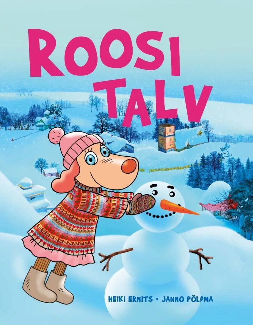 Roosi talv – Janno Põldma, raamatu kaanepilt