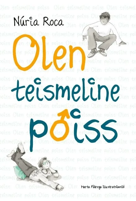 Olen teismeline poiss – Núria Roca, raamatu kaanepilt