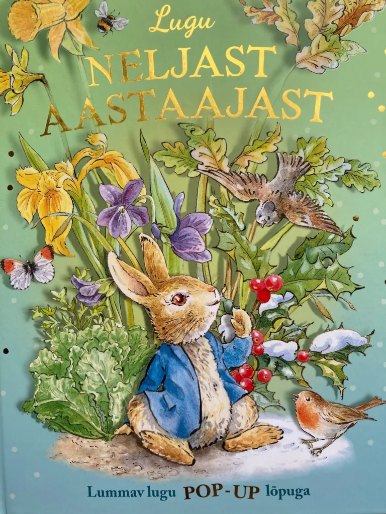 Lugu neljast aastaajast – Peeter Pikk-kõrv, raamatu kaanepilt