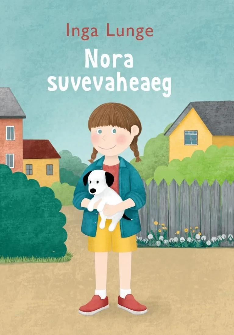 Nora suvevaheaeg – Inga Lunge, raamatu kaanepilt