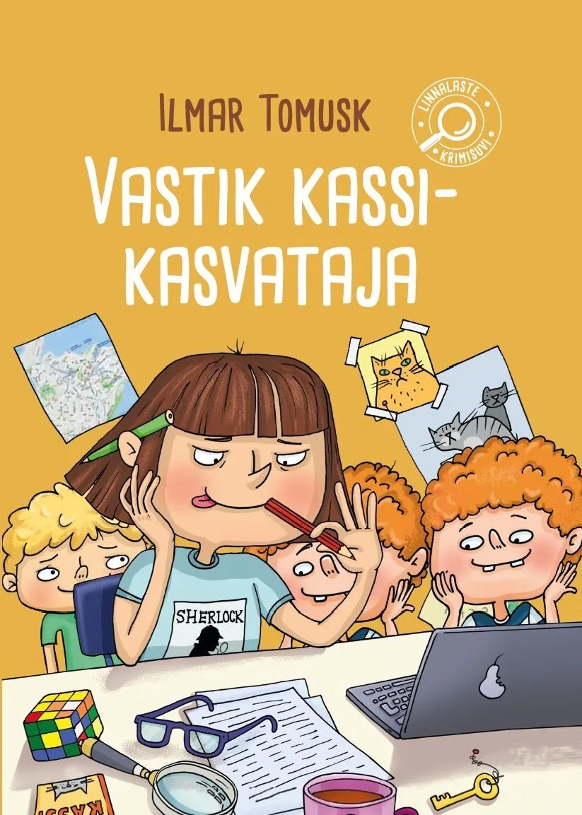 Vastik kassikasvataja – Ilmar Tomusk, raamatu kaanepilt