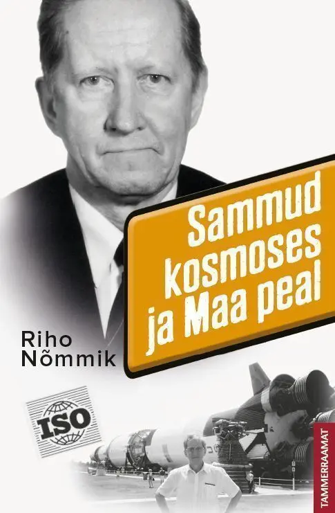 Riho Nõmmik. Sammud kosmoses ja Maa peal – Riho Nõmmik, raamatu kaanepilt