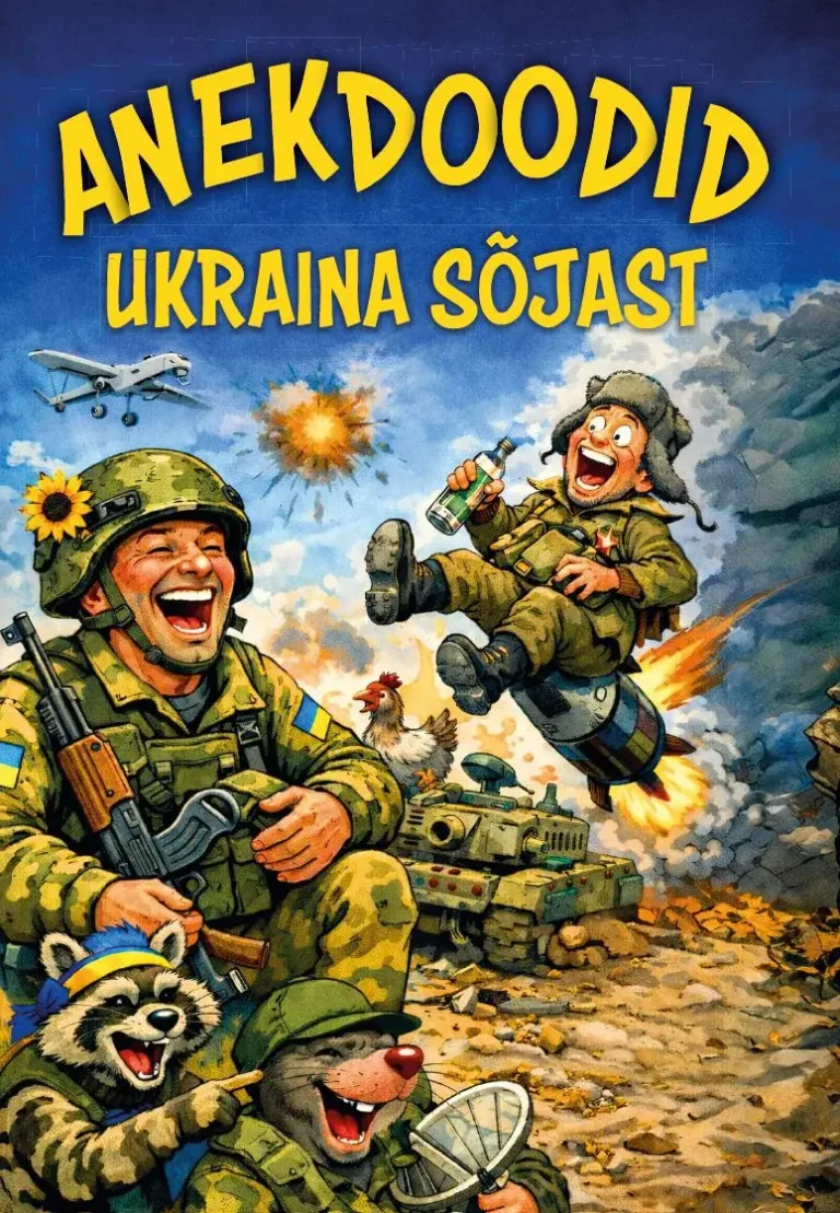 Anekdoodid Ukraina sõjast – Koostanud Allan Espenberg, raamatu kaanepilt