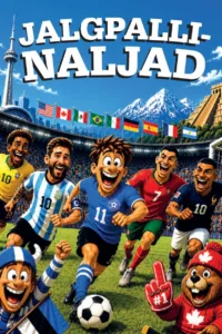 Jalgpallinaljad – raamatu kaanepilt